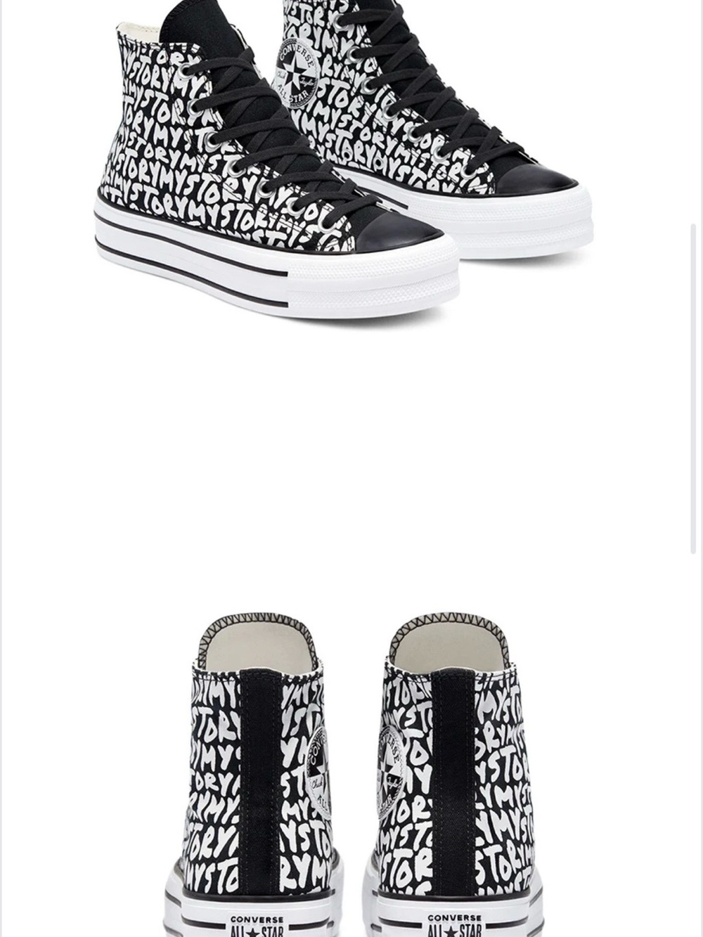 Converse Chuck Taylor All Star My Story Womens Platform
